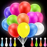 Leuchtende Luftballons, 40PCS LED Leuchtet im...