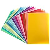 Transparentpapier DIN A4, 20 Farben, 130g/m²,...