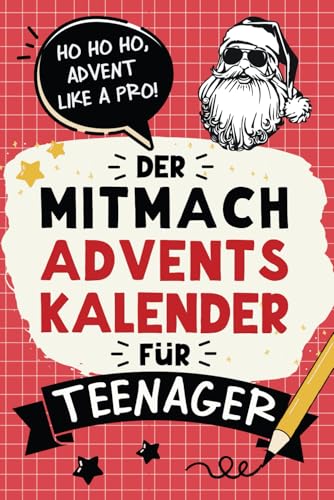 Der Mitmach-Adventskalender für Teenager...