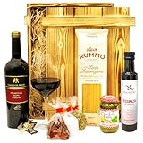 Italienisches Geschenkset „Verona“ | Geschenkkorb gefüllt mit Wein, italienischen...