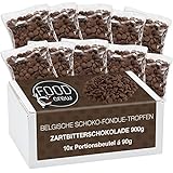 FOOD crew 900g belgische Schokolade für Fondue...