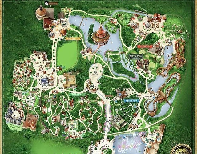 Efteling Parkplan