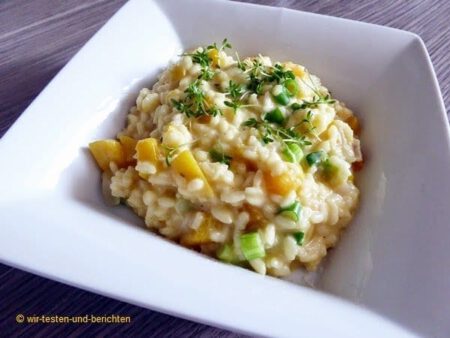 Kürbis Risotto Rezept