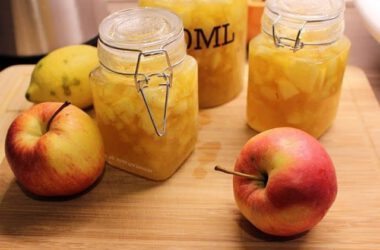 Herbstliches Rezept für selbstgemachte Apfel-Birnen-Marmelade