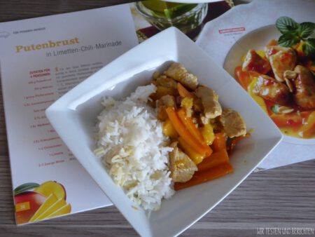 Rezept Putenbrust Limetten Chili Marinade