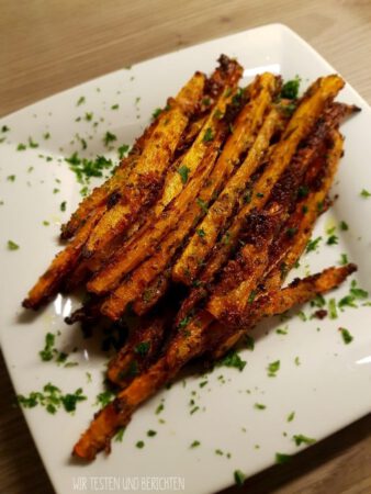 Parmesan Karottensticks Fingerfood 3