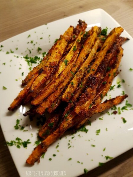 Parmesan Karottensticks Fingerfood 3