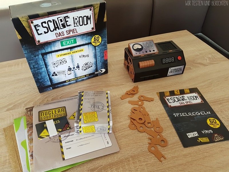 Erfahrungsbericht Escape Room das Spiel