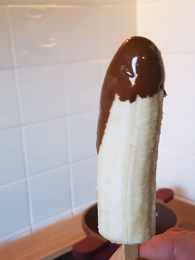Rezept: Bananen Pinguine mit Schokolade | Wir testen und berichten