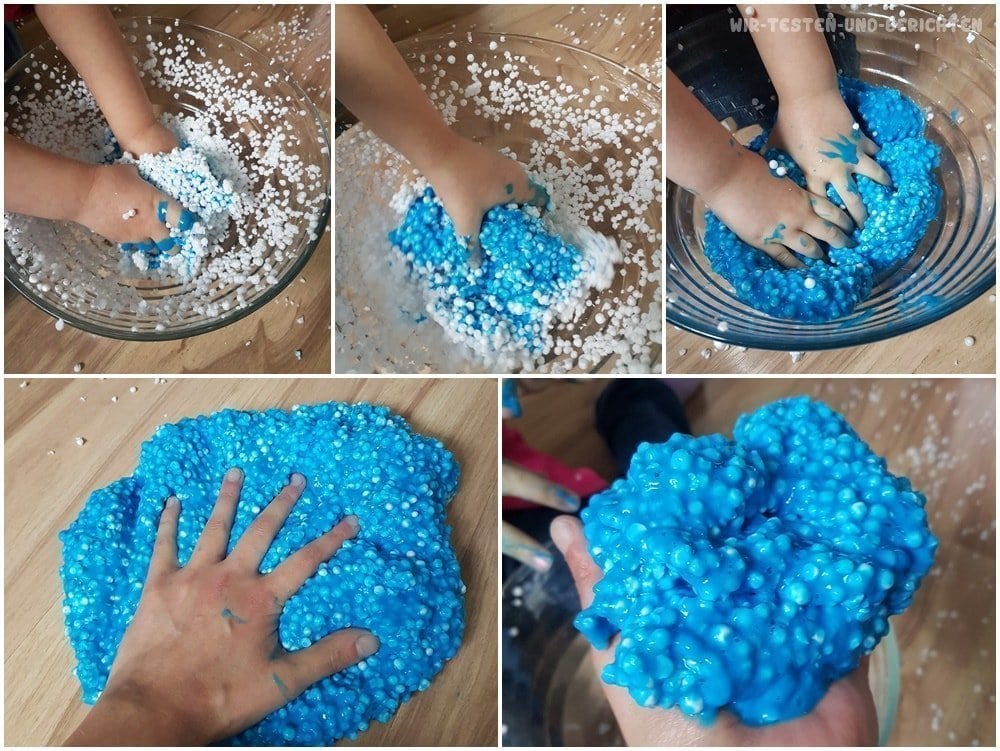 Wolkenslime selbstgemacht: Perlen-Schleim Floam Rezept