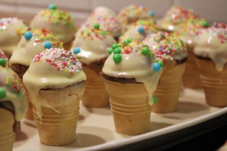 Rezept für Eiswaffel Cake Pops