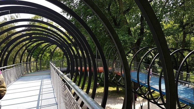 Kaisergarten Oberhausen: Familienausflug in Bildern 11 Kaisergarten Brücke