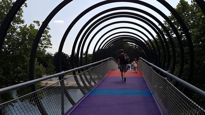 Kaisergarten Oberhausen: Familienausflug in Bildern 12 Brücke Kaisergarten