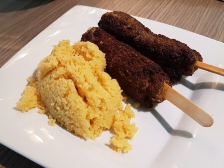 Rezept Arabische Fleischspieße orientalisch 3 min