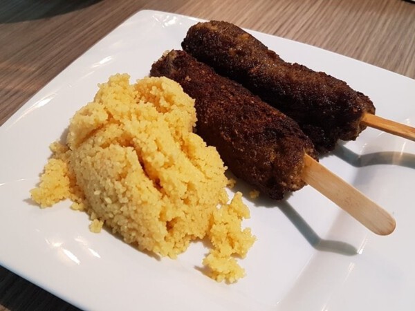 Rezept Arabische Fleischspieße orientalisch 3 min