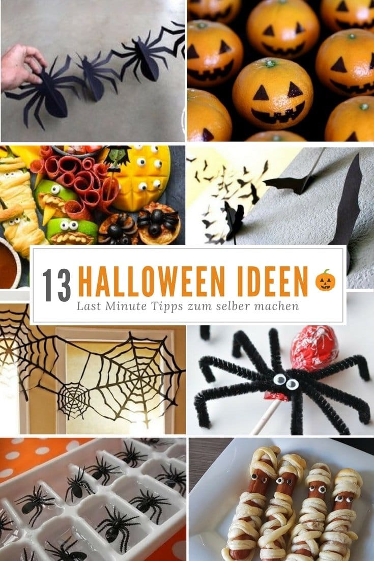 Halloween Dekorationen Partysnacks 13 Ideen Fur Kinder