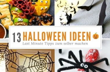 Einfache DIY Ideen für Halloween zum selber machen