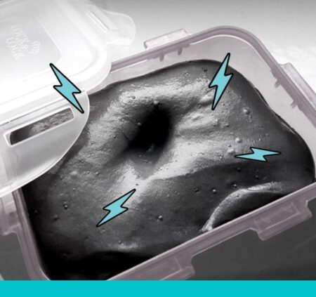 DIY Magnet Slime selbstgemacht