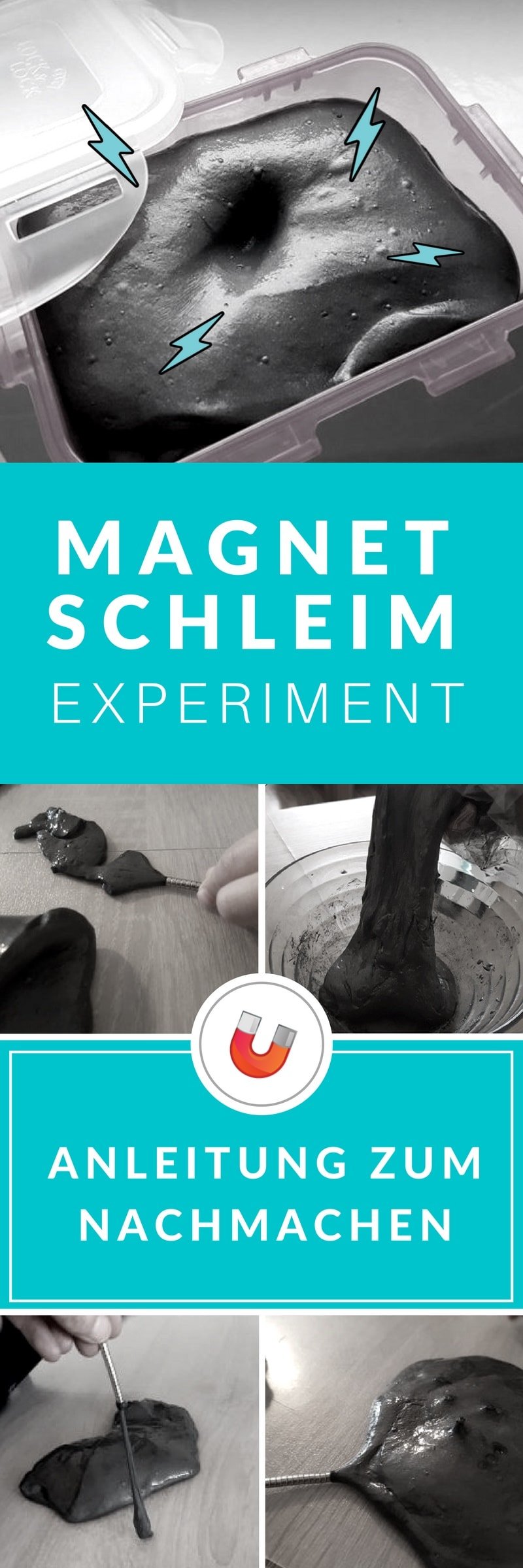 experiment magnet schleim