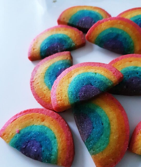 Rezept: Regenbogen Kekse