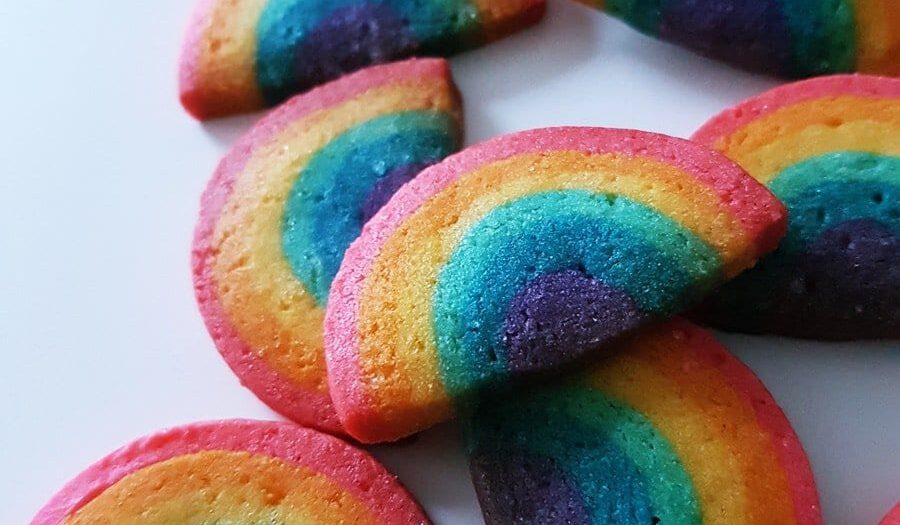 Rezept: Regenbogen Kekse