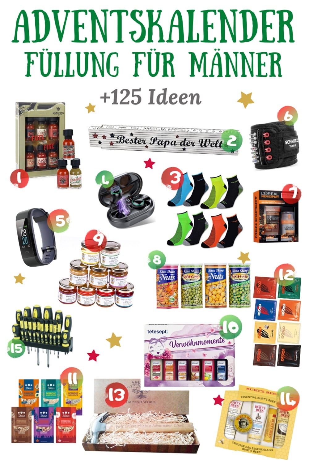 Adventskalender Fur Manner Fullen 120 Ideen Fur Den Mann