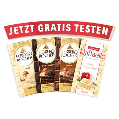 Ferrero Rocher gratis testen