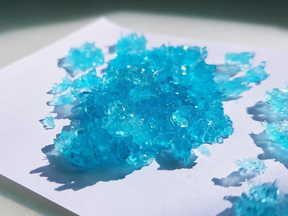 Experiment für Kinder: Bittersalz Kristalle selber machen 13