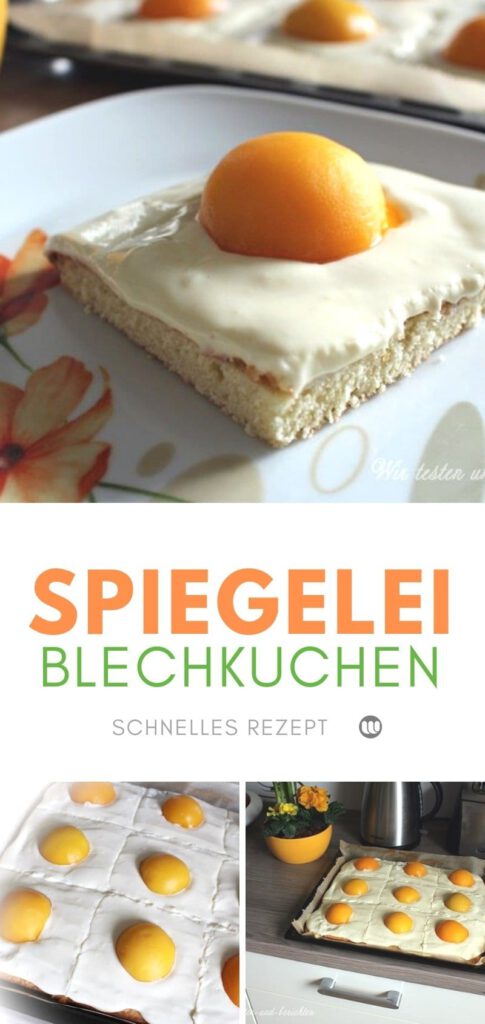 Spiegeleikuchen mit Schmand - leckeres Rezept zu Ostern