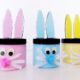 Ostern basteln Kinder Osterhase Geschenkidee Schleim DIY Easter Bunny Slime