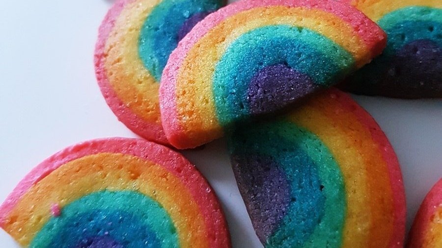 Regenbogen Kekse Rezept Einhorn Regenbogen Party