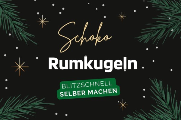 Schokoladen Rumkugeln selbstgemacht