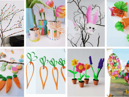 Ostern basteln Kinder Anleitung Ideen